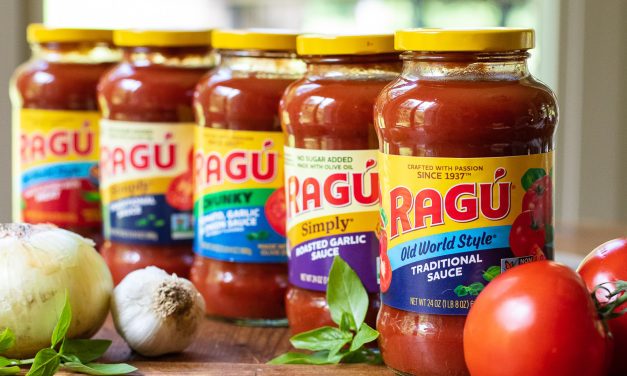 Ragu Sauce As Low As 45¢ At Publix