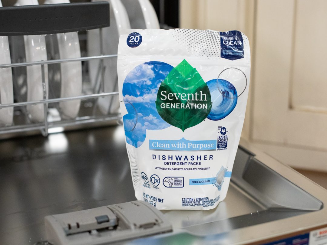 Pick Up A Great Deal On Seventh Generation Dishwasher Detergent Packs