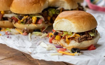 Back To School Dinners Made Easy With KING’S HAWAIIAN Slider Buns – Serve Up My Taco Sloppy Joe Sliders Recipe