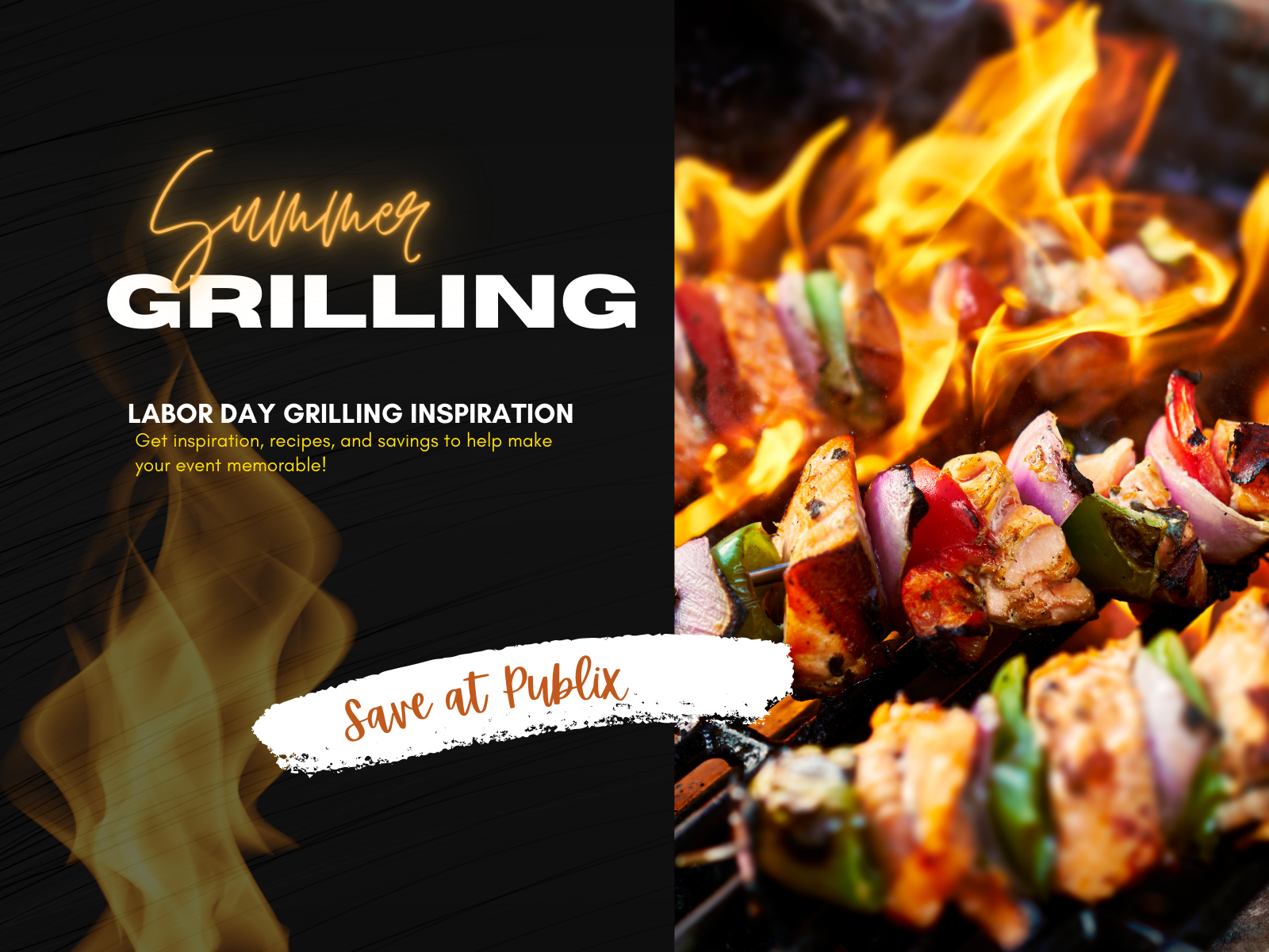 Time To Fire Up The Grill! Get Inspiration, Recipes, And Savings Just In Time For Your Labor Day Celebration!