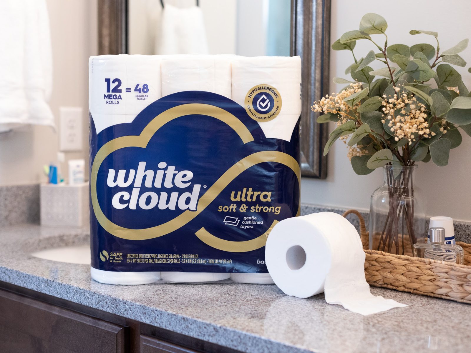 Discover White Cloud® Toilet Paper For Amazing Comfort And Strength – Save $4 At Publix
