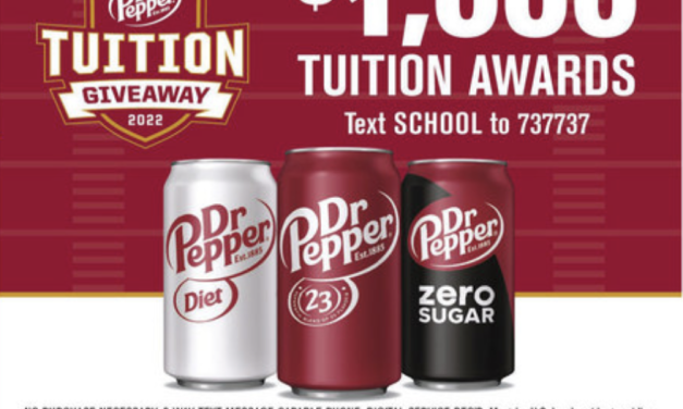 Enter For A Chance To Win A $1000 College Tuition Award From Dr Pepper – 50 Winners!