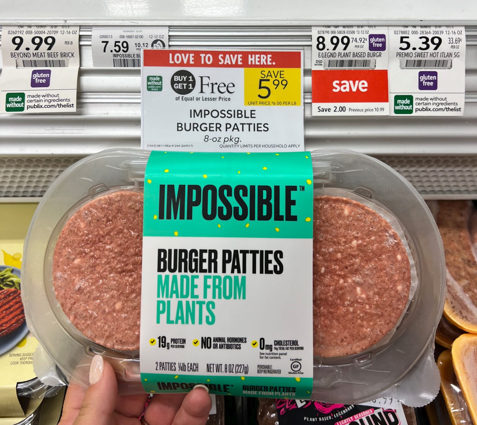 Impossible Burger Patties As Low As 2 At Publix (Regular Price 5.99