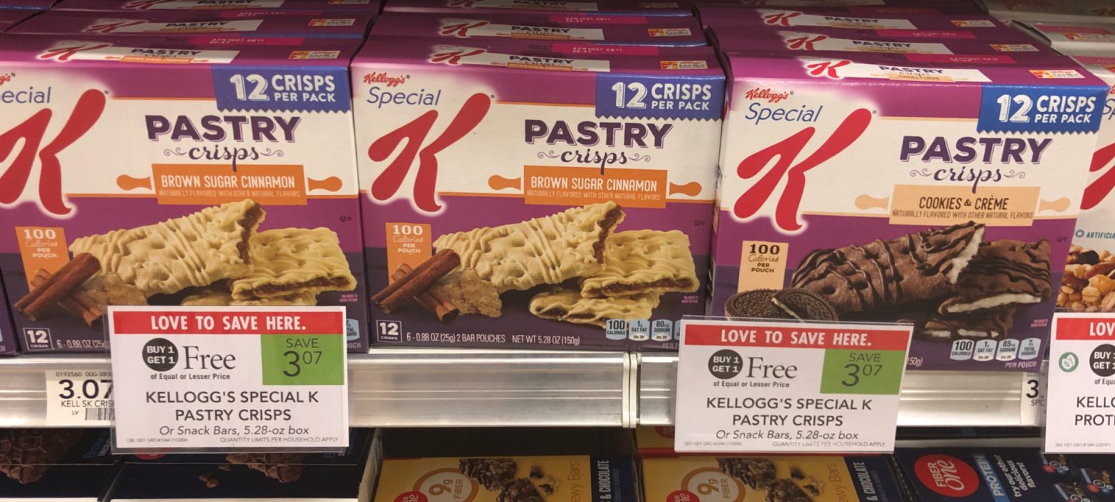 Kellogg’s Special K Pastry Crisps Just 1.04 Per Box At Publix