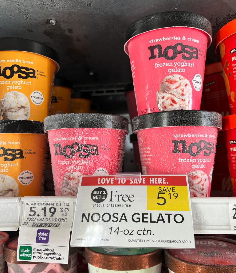 Noosa Frozen Yoghurt Gelato Just 60¢ At Publix iHeartPublix