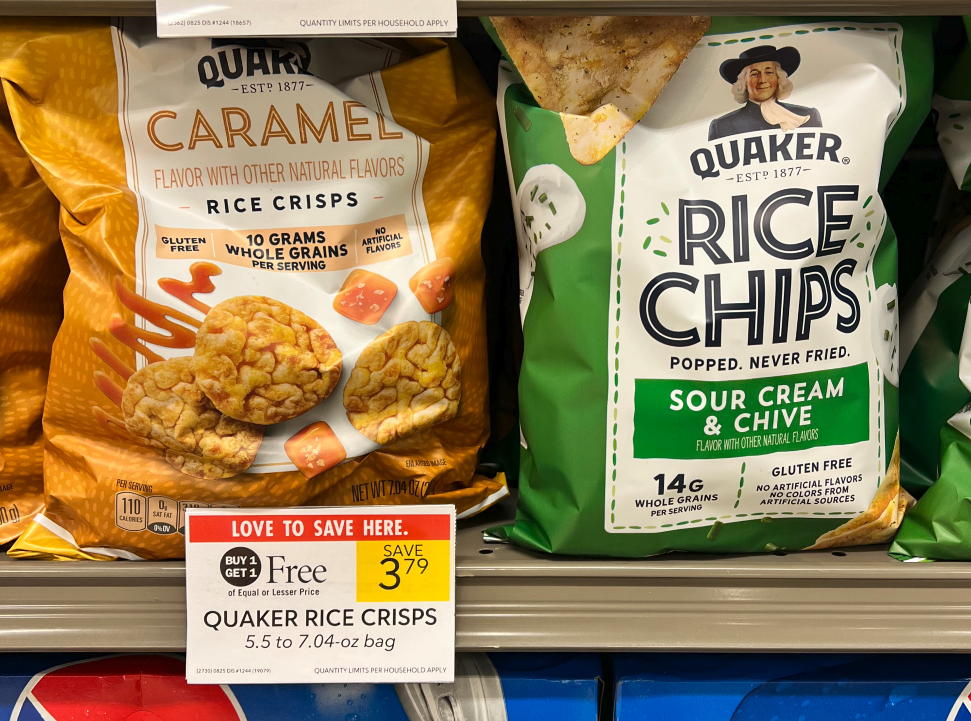Quaker Rice Crisps Just 1.40 Per Bag At Publix iHeartPublix