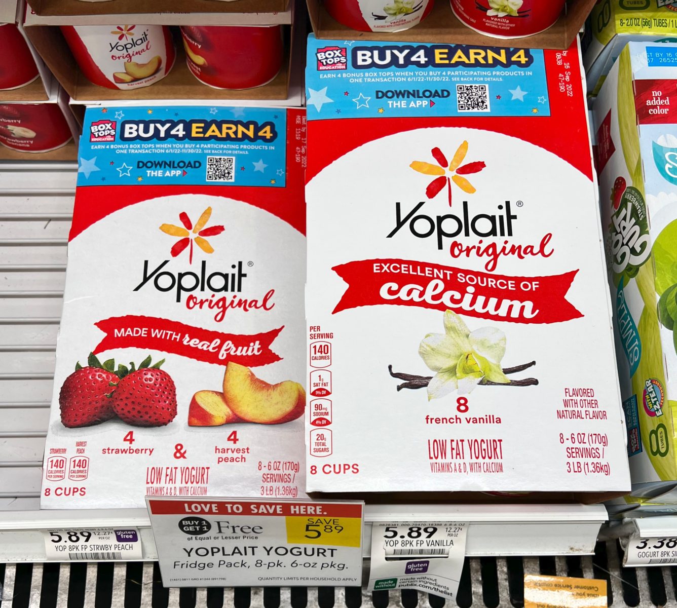 Fantastic Deal On Yoplait Yogurt At Publix 2.20 Per Pack (Just 28¢ Per Cup) iHeartPublix