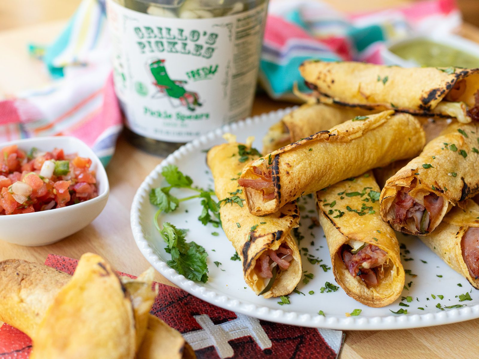 Serve Up Tasty Air Fryer Cubano Taquitos At Your Next Game Day Gathering