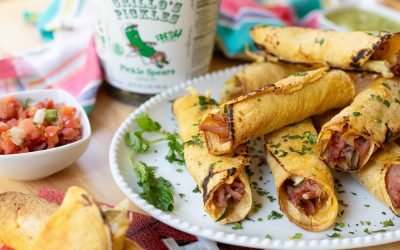 Serve Up Tasty Air Fryer Cubano Taquitos At Your Next Game Day Gathering