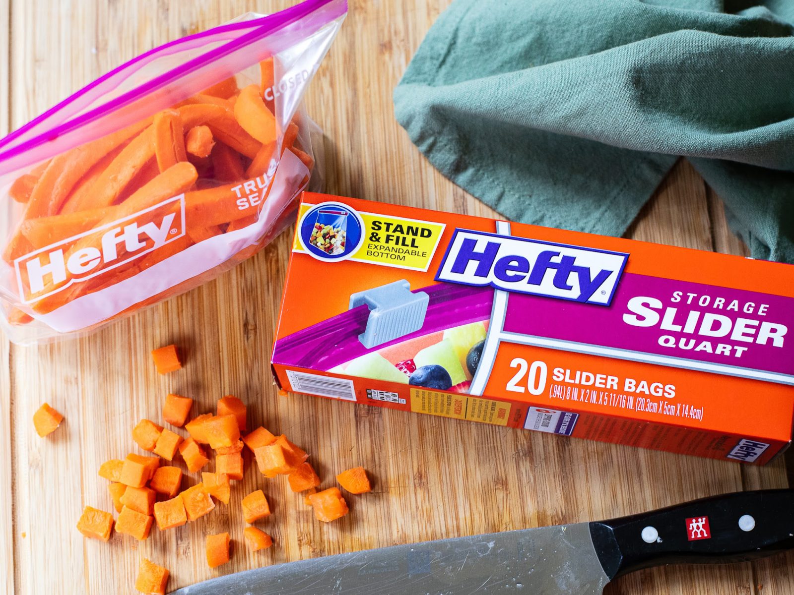 Our Point of View on Hefty Slider Freezer Storage Bags From
