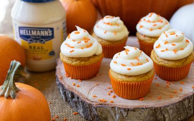 Get The Taste You Love With Hellmann’s Pumpkin Spice Cupcakes – BOGO Hellmann’s At Publix