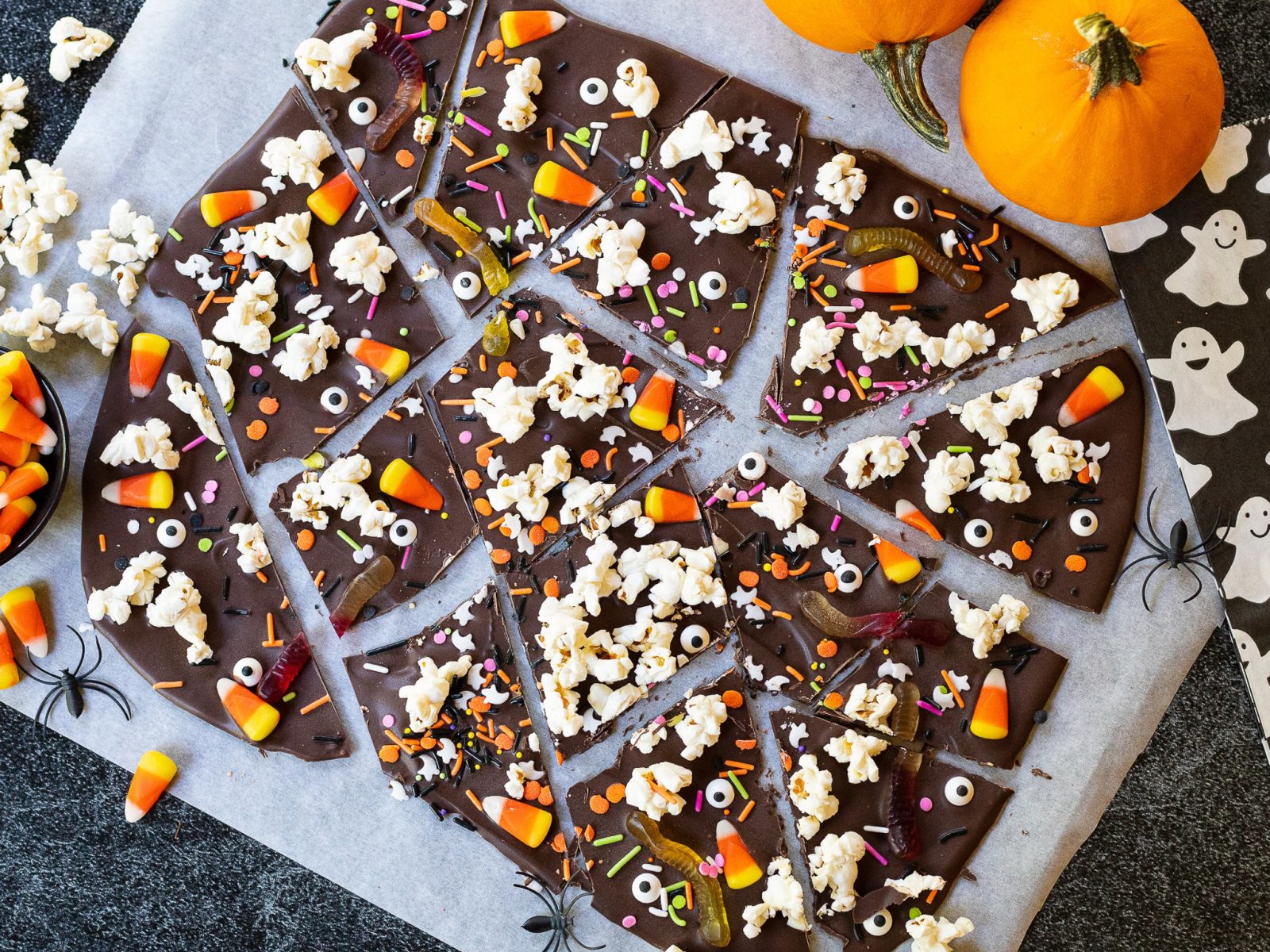 Halloween Monster Popcorn Bark With JOLLY TIME Pop Corn Is A Quick & Tasty Treat The Whole Family Will Love