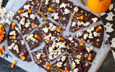 Halloween Monster Popcorn Bark With JOLLY TIME Pop Corn Is A Quick & Tasty Treat The Whole Family Will Love