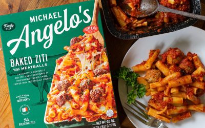 Michael Angelo’s Family Size Entrees As Low As $5.99 At Publix