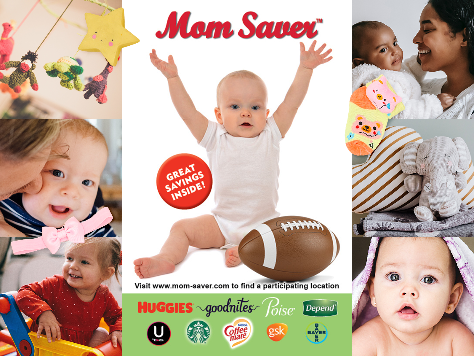 September MOM Saver Booklet + Find Your Local Event Day & Time