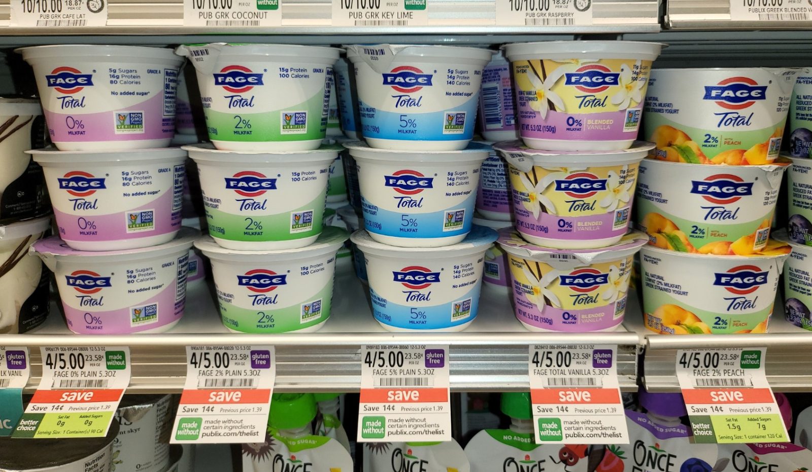 Fage Total 0 Blended Yogurt Just 42¢ At Publix iHeartPublix
