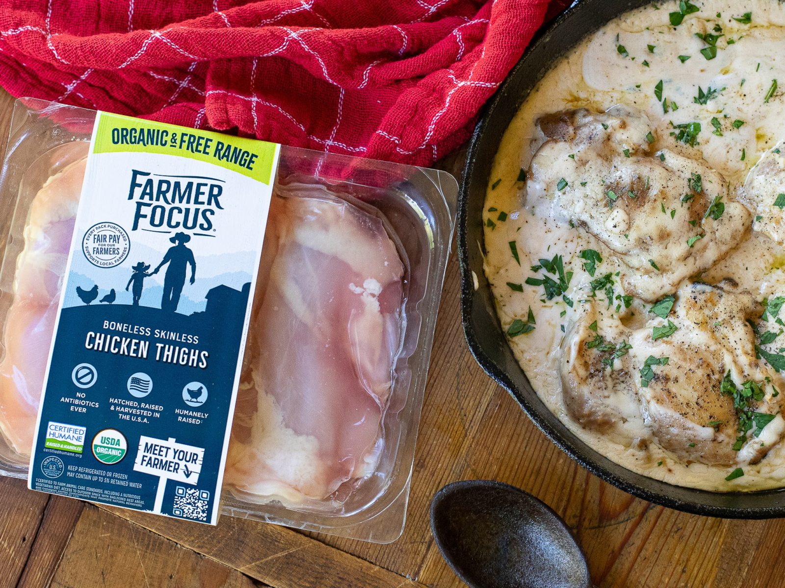 Stock Up On Farmer Focus Chicken Thighs – Buy One Pack Get One FREE At Publix!