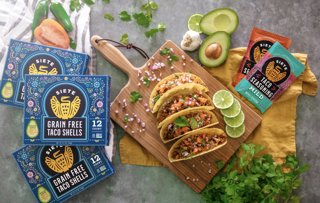 Stock Up For All Your Taco Tuesday Needs At Publix With Siete Grain Free Taco Shells And Mild