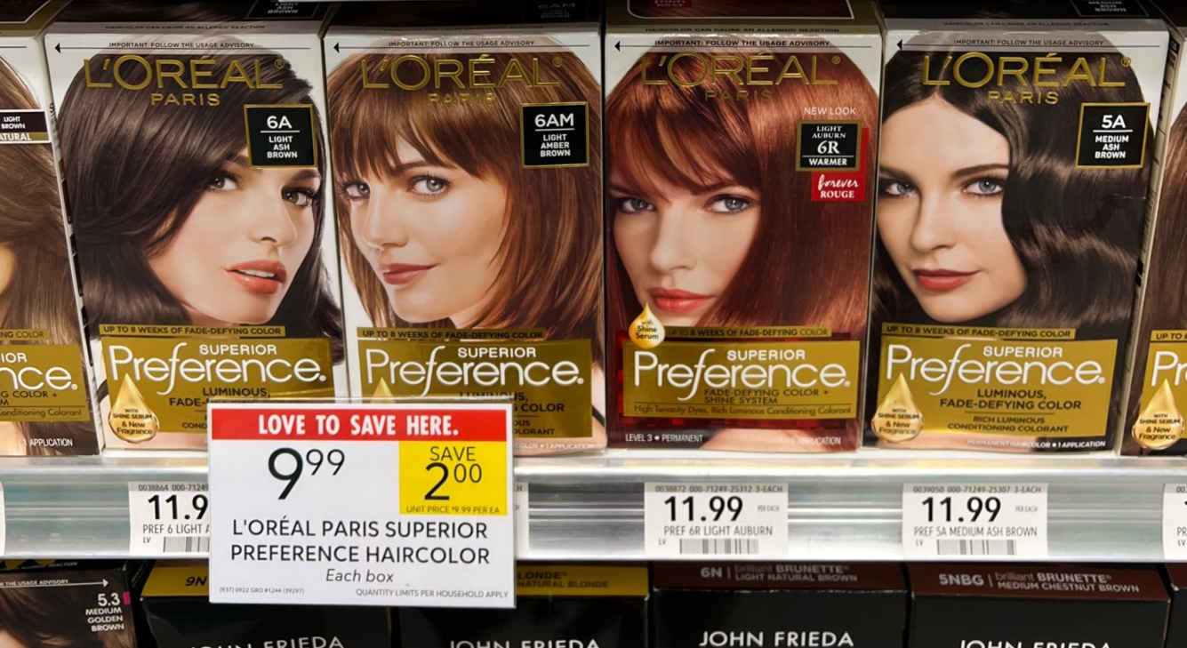 L'Oreal Paris Preference, Excellence, or Feria Hair Color Just $6.49 At  Publix (Regular Price $11.99) - iHeartPublix