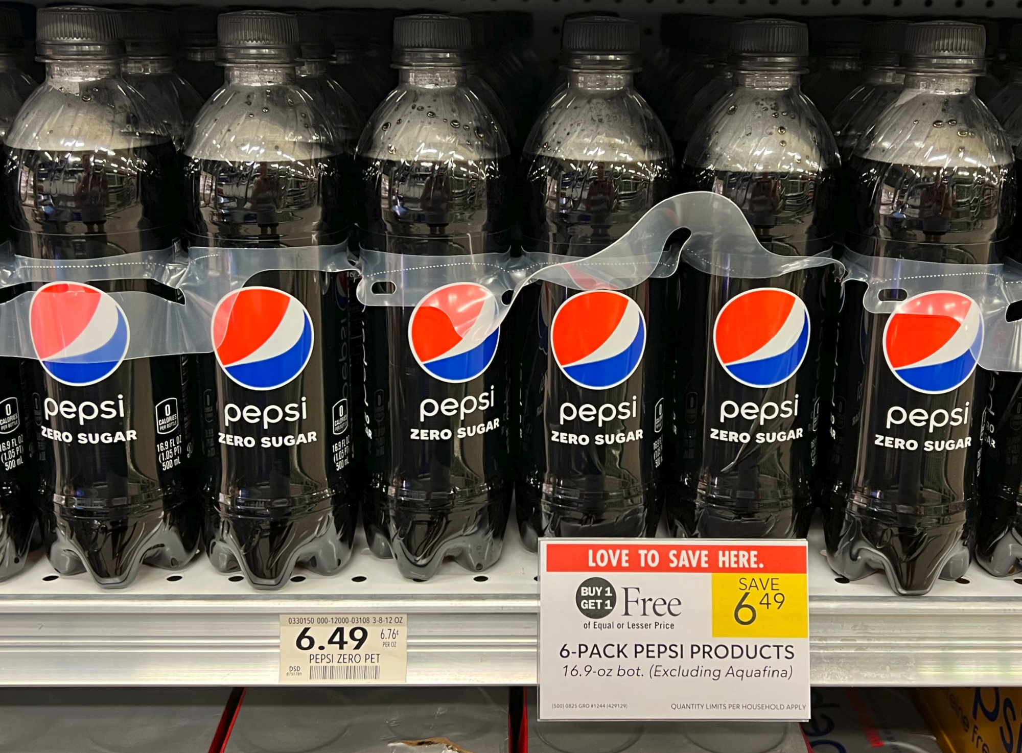 Pepsi Zero Sugar 6Pack Bottles Just 2.50 At Publix iHeartPublix