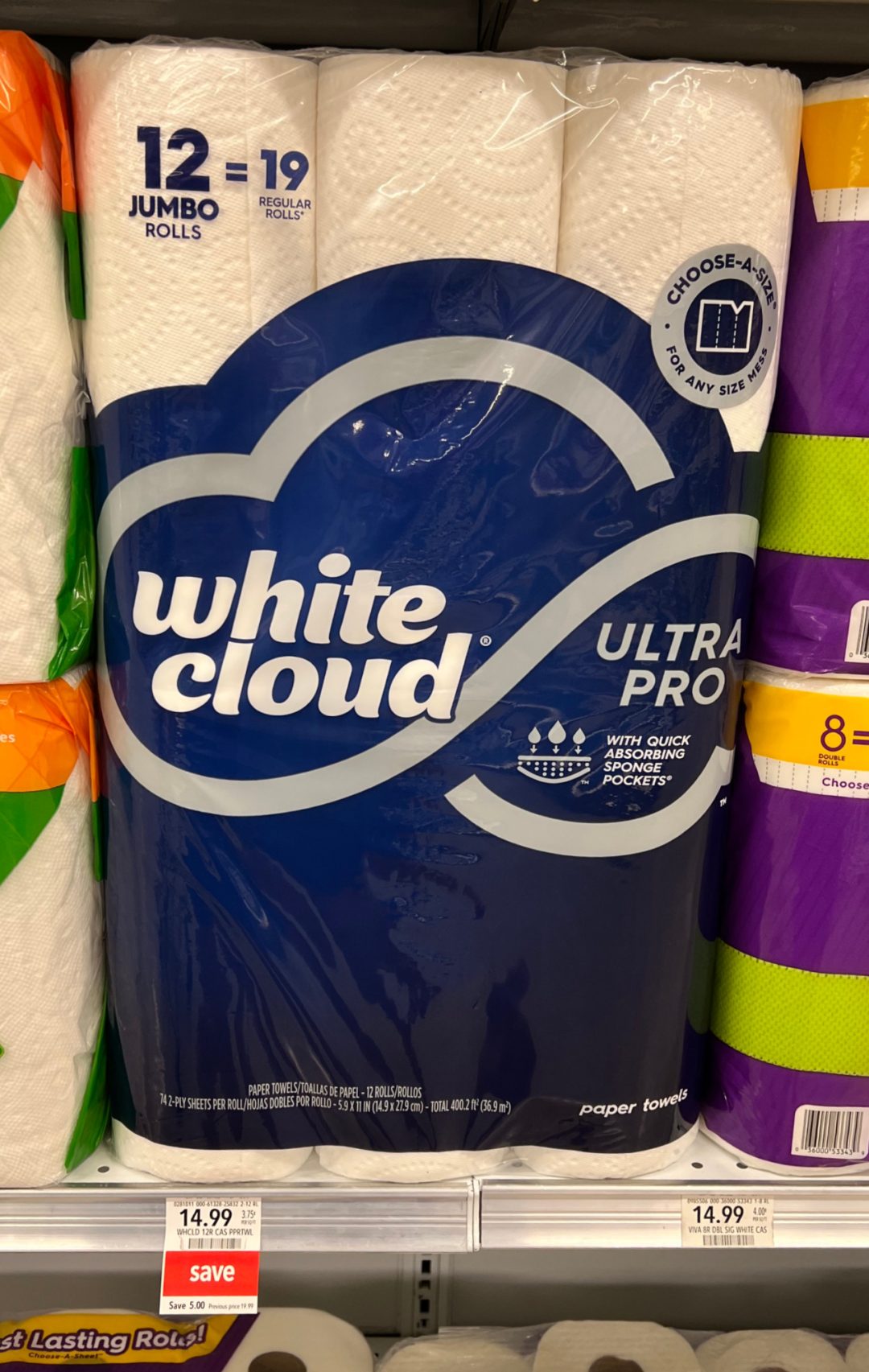 White Cloud Paper Towels 12Count Just 5.99 At Publix iHeartPublix