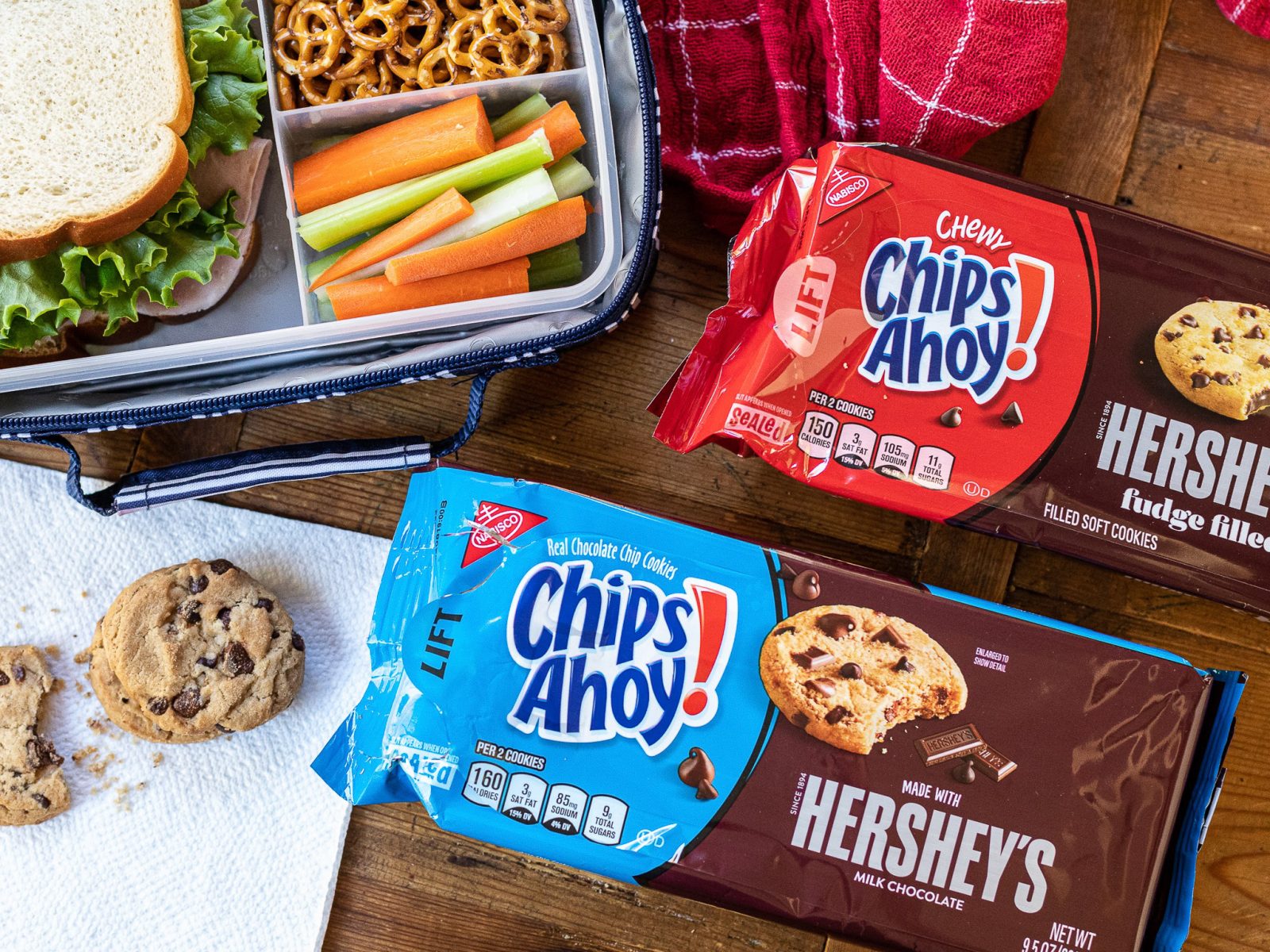Get Nabisco Chips Ahoy! Hershey’s or Fudge Filled Cookies For As Low As 85¢ At Publix