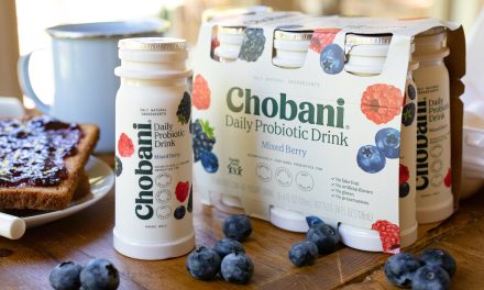 Chobani Daily Probiotic Drink Just $2.50 Per Pack – 42¢ Per Serving