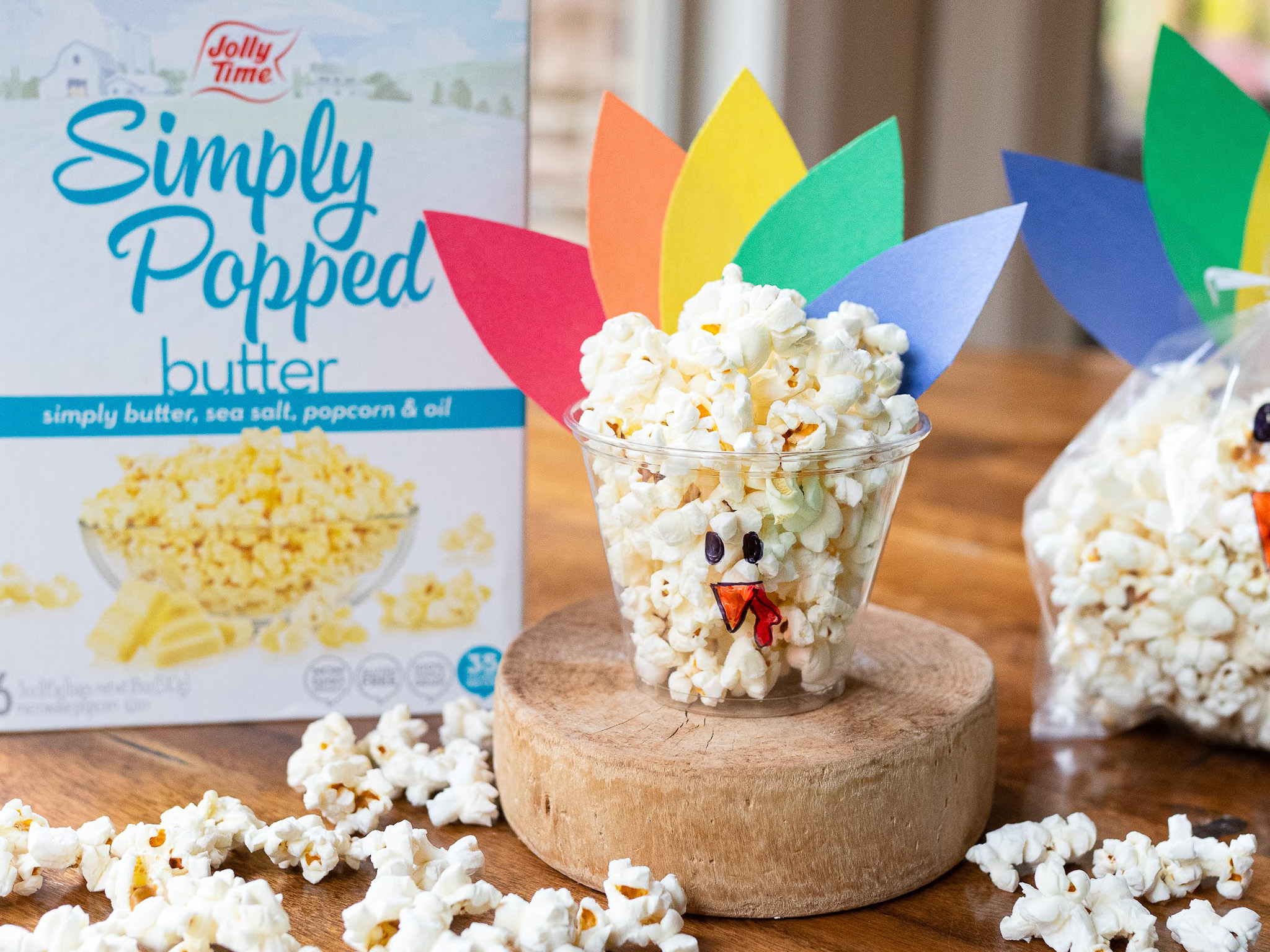 Jolly Time Popcorn Turkey Cup