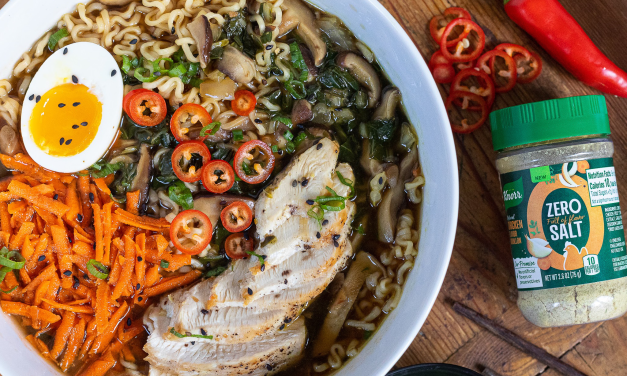 Deliciously Easy Low Sodium Chicken Ramen – Try It Now And Save On New Knorr Zero Salt Bouillon