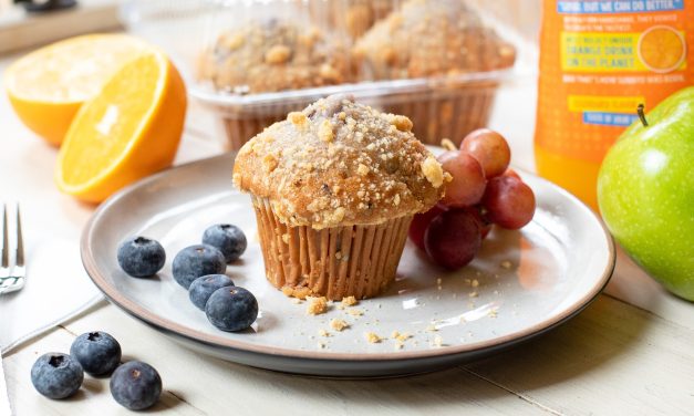 Publix Jumbo Muffins Are BOGO This Week – $2.65 For The 4-Count Package