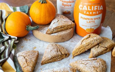 Pick Up Seasonal Flavors Of Califia Farms & Save At Publix – Perfect For My Pumpkin Scones!