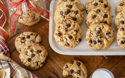 Celebrate The Holidays With PLANTERS® Nuts – Try These Salted Toffee Cashew Cookies