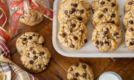 Celebrate The Holidays With PLANTERS® Nuts – Try These Salted Toffee Cashew Cookies