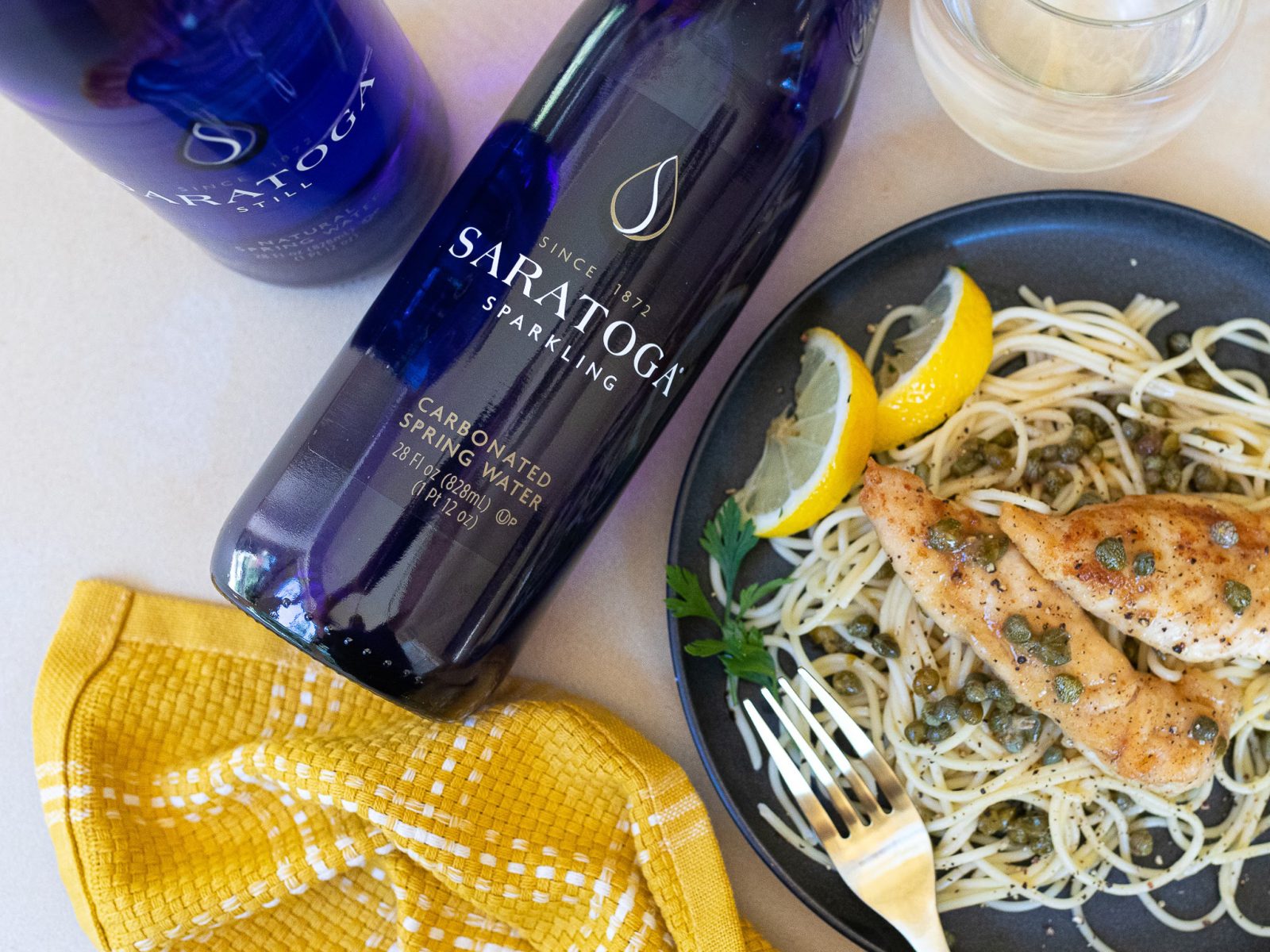Serve Saratoga® Spring Water At Your Holiday Gatherings