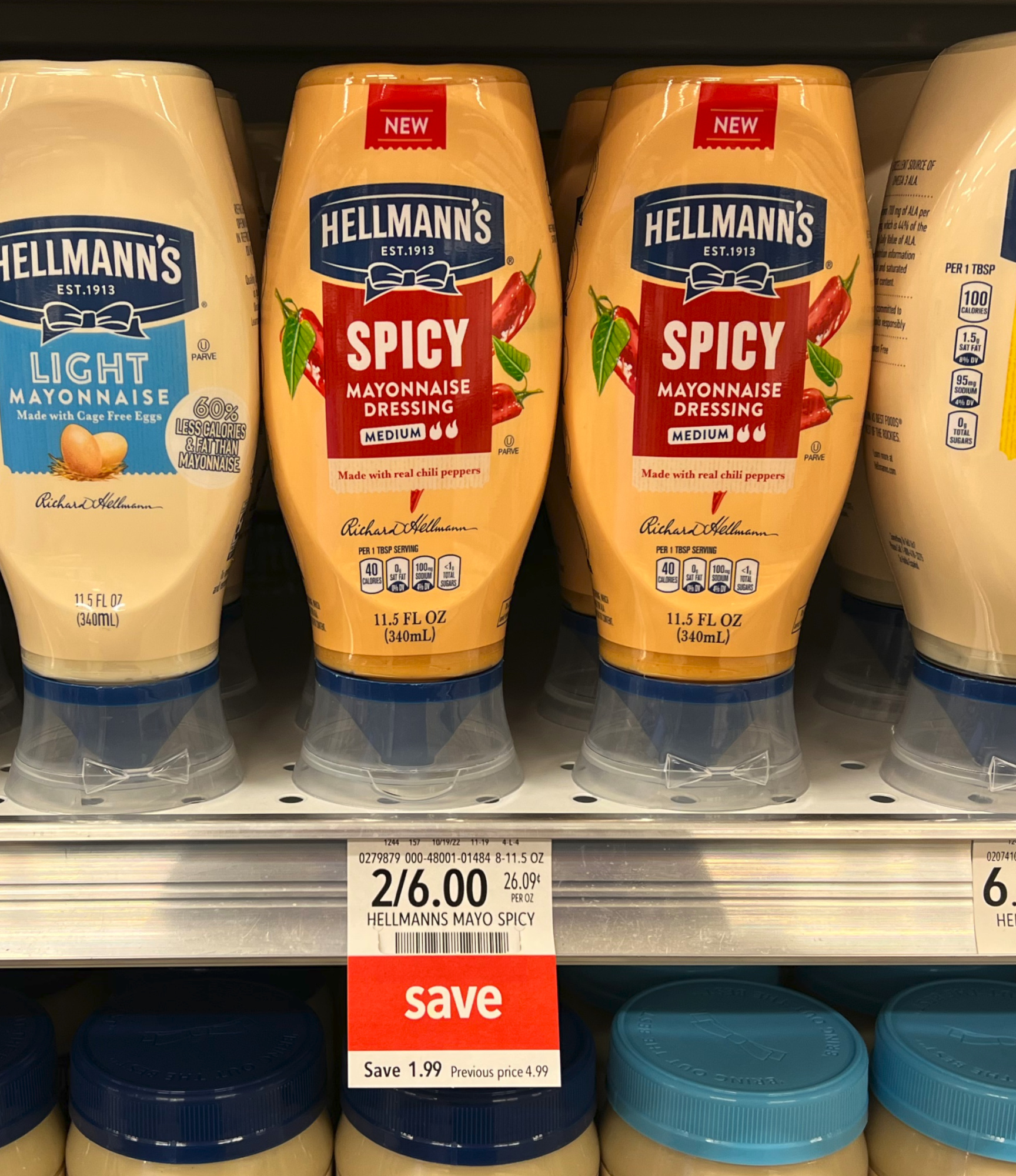 Hellmann’s Spicy Mayonnaise Dressing Just 1.75 At Publix iHeartPublix