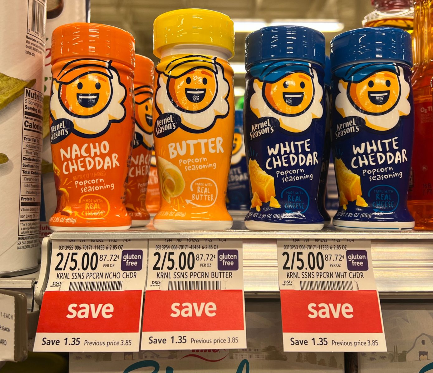 Kernel Season’s Popcorn Seasoning Just 2.25 At Publix Save 1.60 On