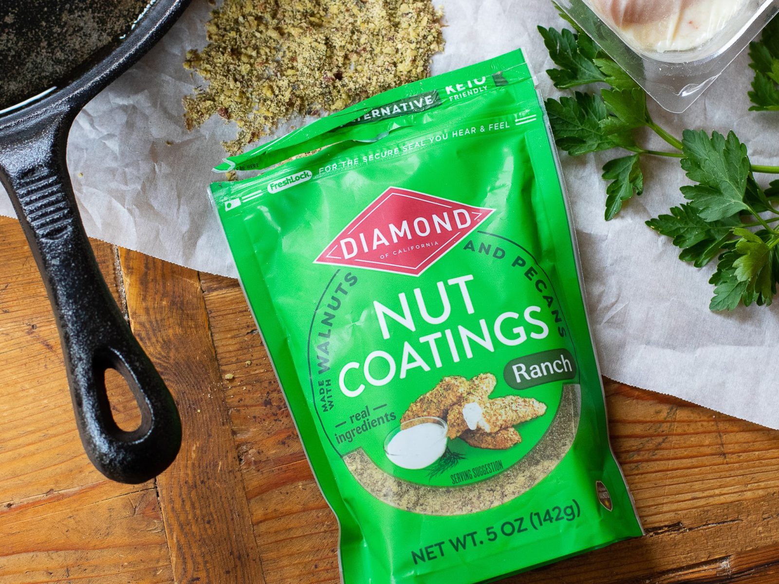 Grab The Bags Of Diamond of California Nut Coatings For Just 84¢ At