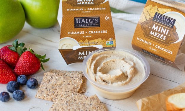 Haig’s Delicacies Hummus & Crackers As Low As $3.49 At Publix