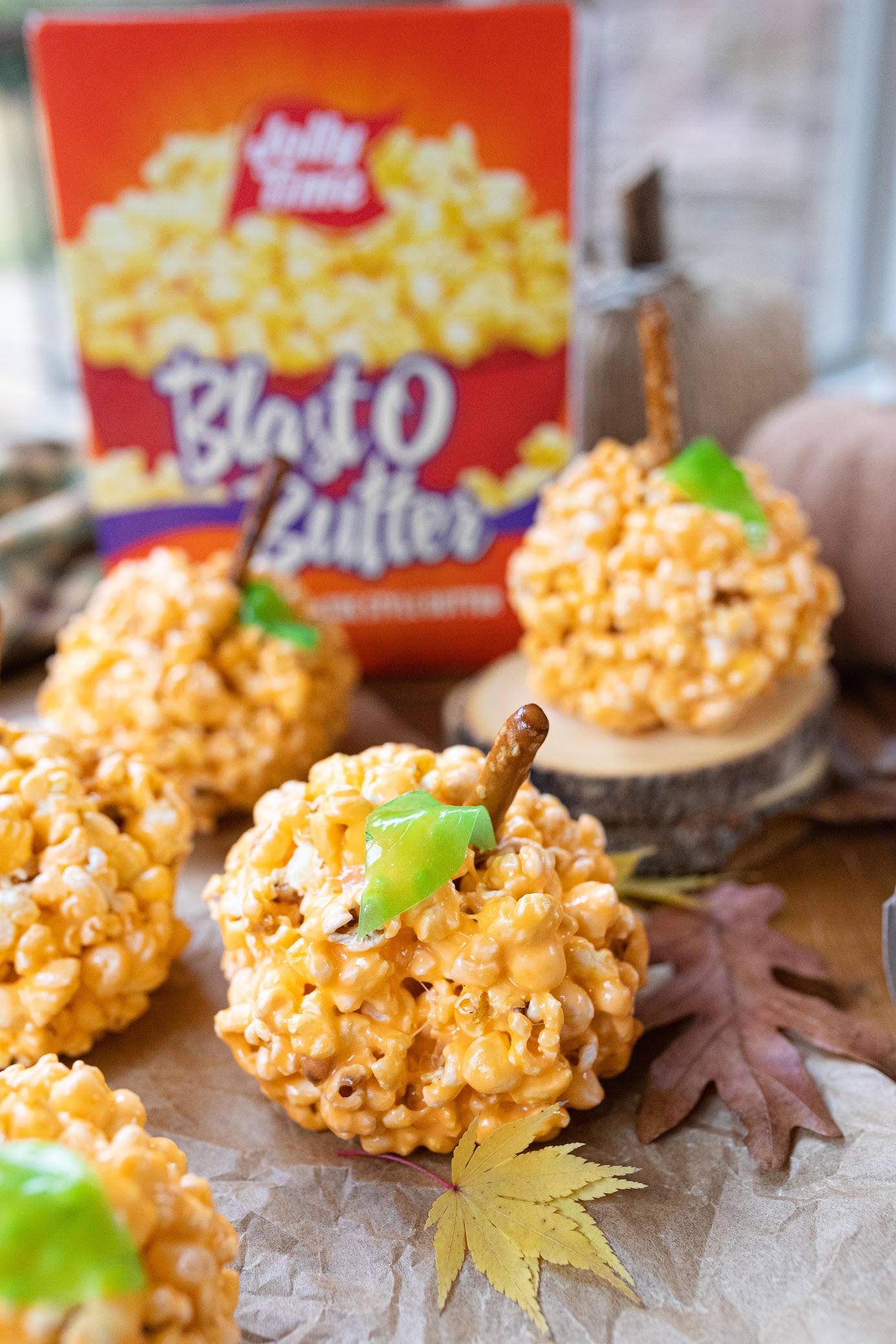 Make These Delicious Pumpkin Popcorn Ball Treats With JOLLY TIME Pop