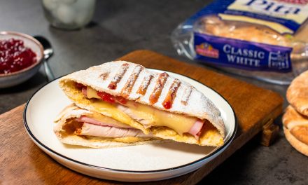 Toufayan Pita Monte Cristo-Style Panini Is The Perfect Holiday Leftover Meal – Grab Toufayan Pita Bread While It’s BOGO At Publix