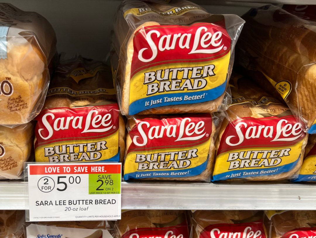 Sara Lee Butter Bread As Low As 1.50 At Publix iHeartPublix