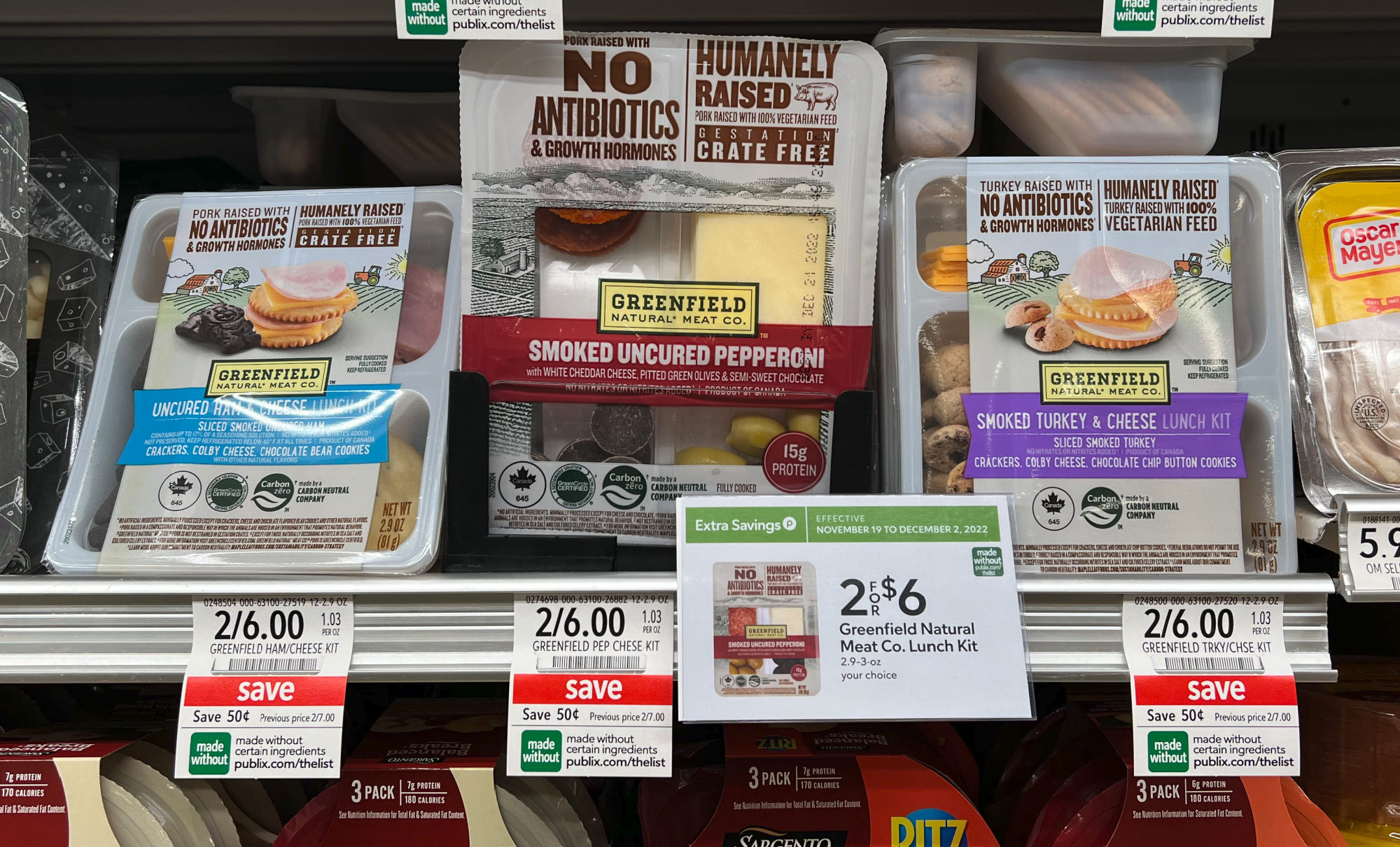Greenfield Lunch Kit As Low As 50¢ At Publix iHeartPublix