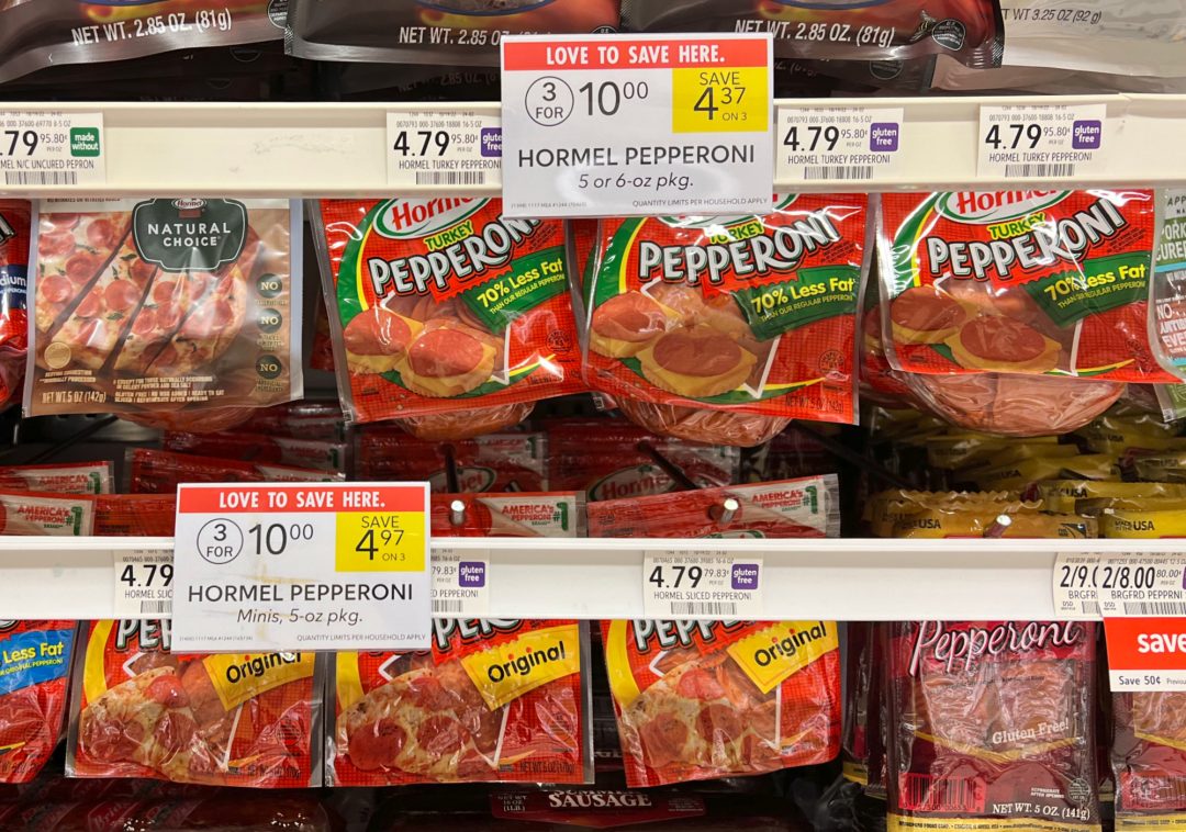 Get Hormel Pepperoni For Just 2.83 At Publix (Regular Price 4.79