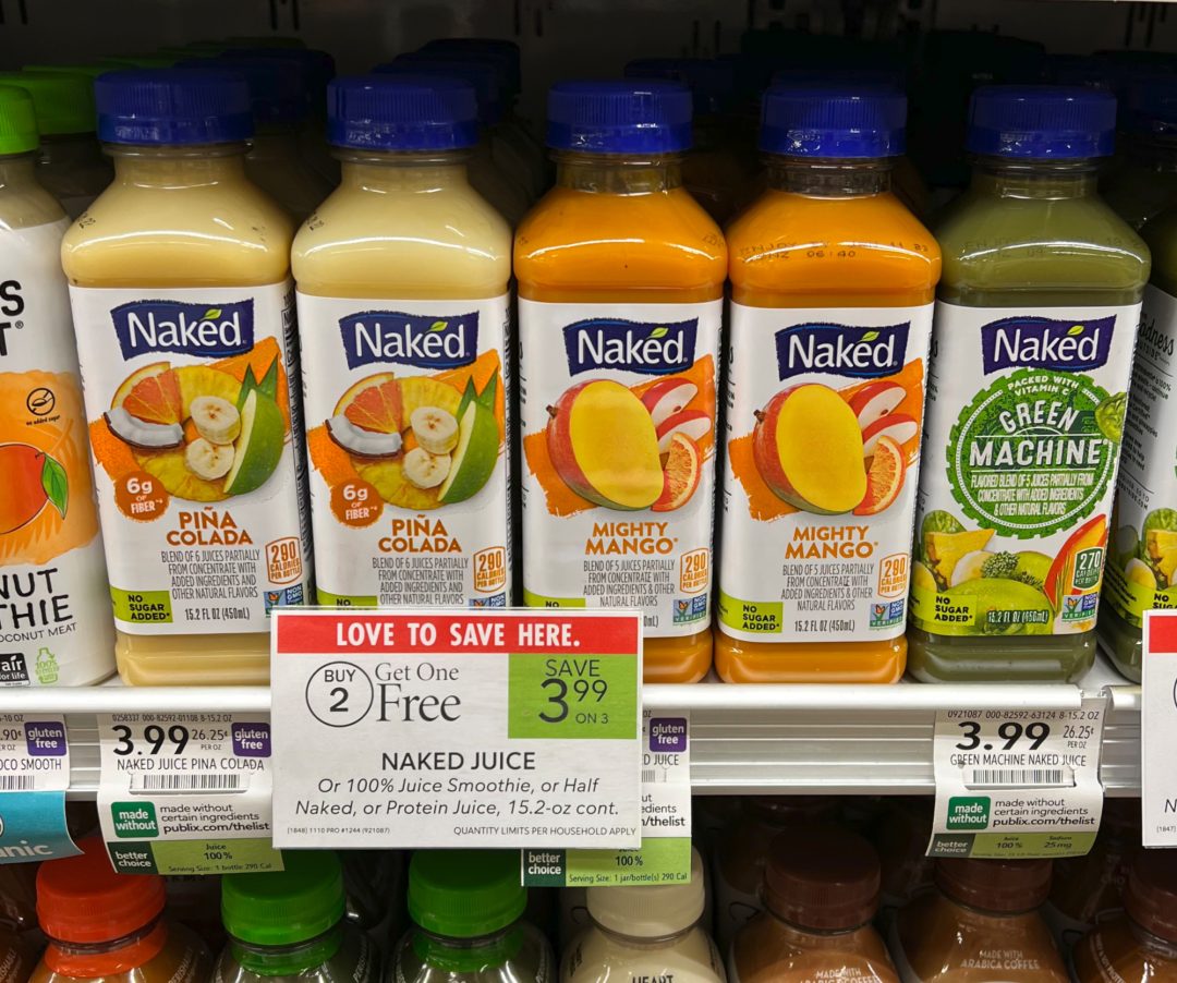 Naked Juice As Low As 2.16 Per Bottle At Publix iHeartPublix