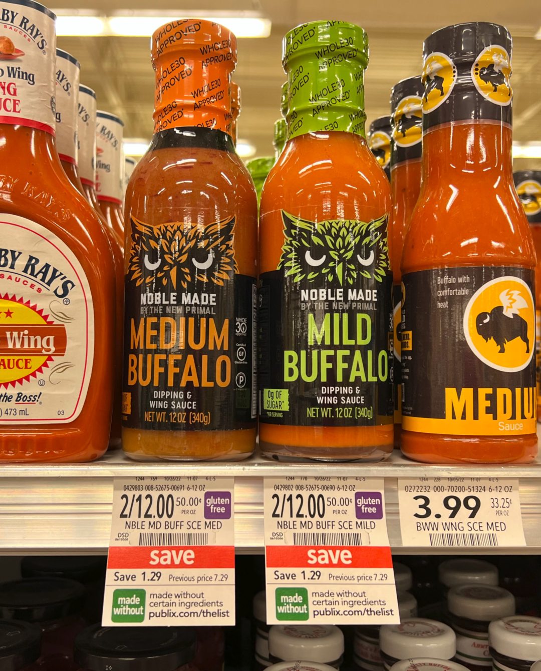 Noble Made by the New Primal Buffalo Dipping & Wing Sauce Just 5 At