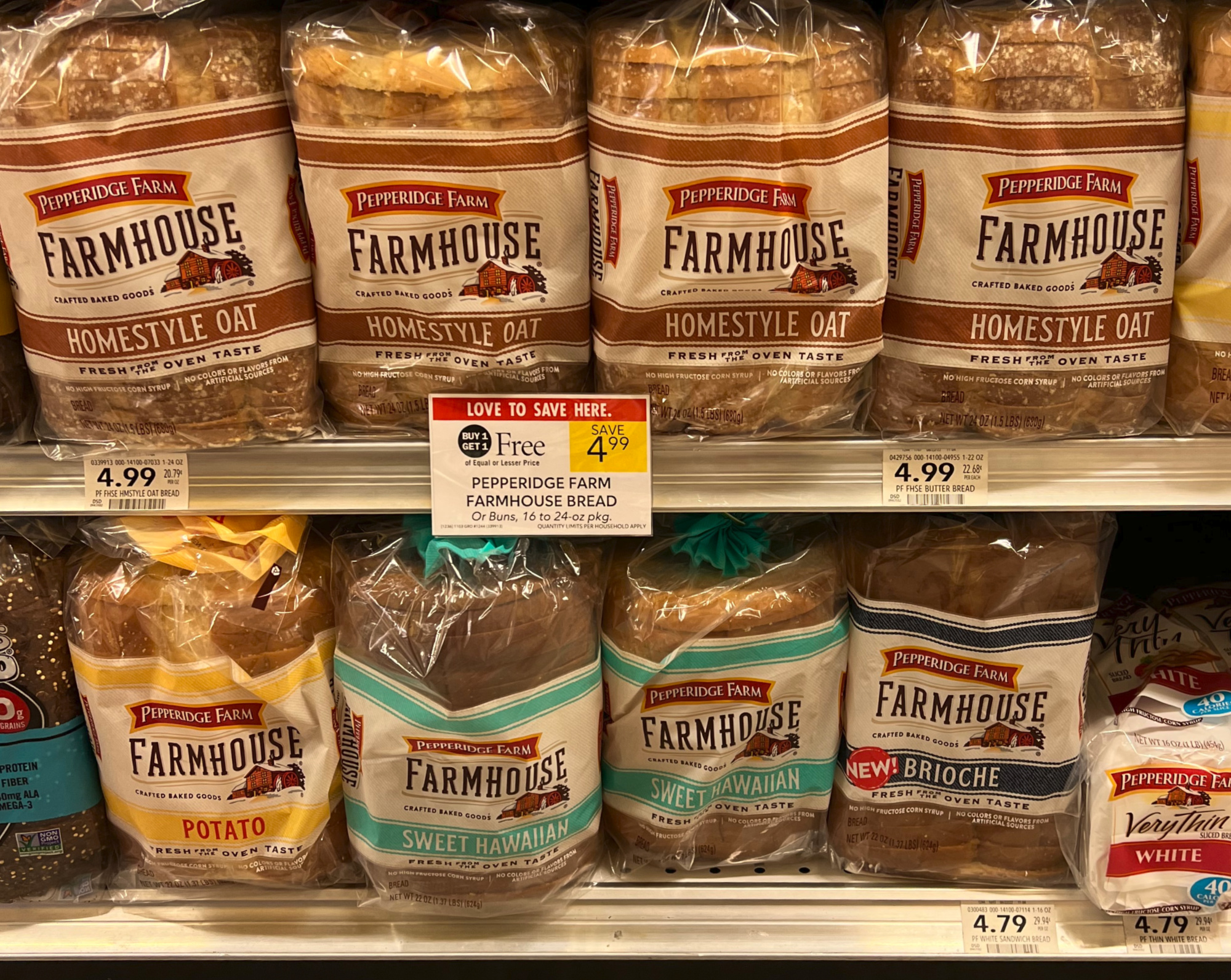 Pepperidge Farm Farmhouse Brioche Bread Just $1.50 Per Loaf At Publix -  iHeartPublix