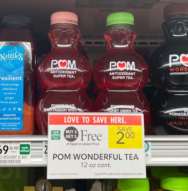 POM Wonderful Tea Just 50¢ At Publix iHeartPublix