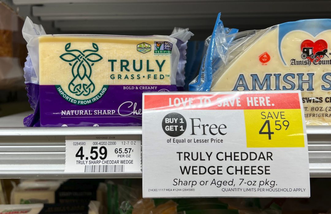 Truly GrassFed Cheese Wedge Just 1.30 At Publix iHeartPublix