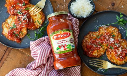 Bertolli® Sauce Is Buy One Get One FREE At Publix – Perfect For These Orzo Spaghetti Squash Fritters