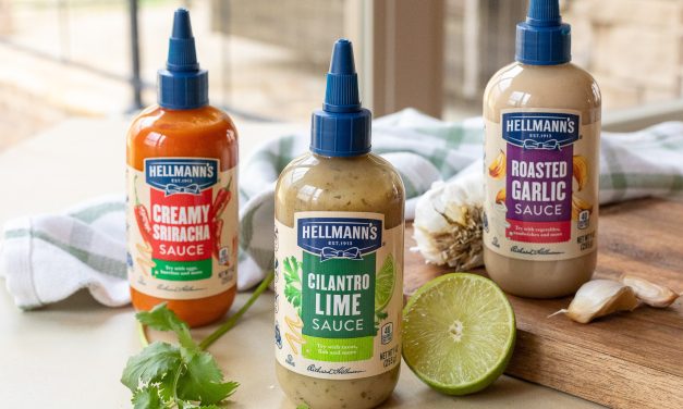 Get Hellmann’s Drizzle Sauce For Just $1 At Publix